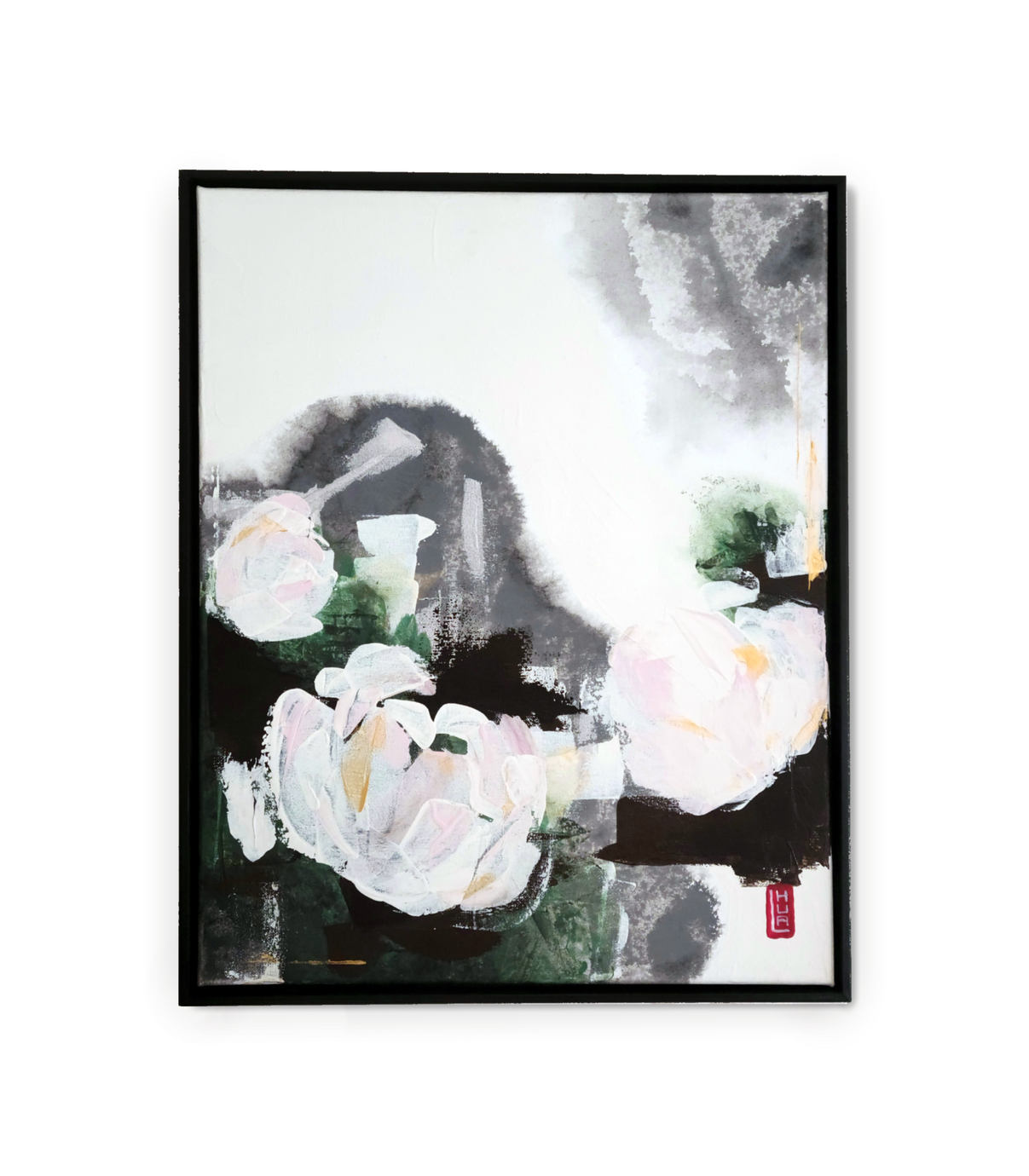Rain Washed Peonies | 20 x 16 Sold Out