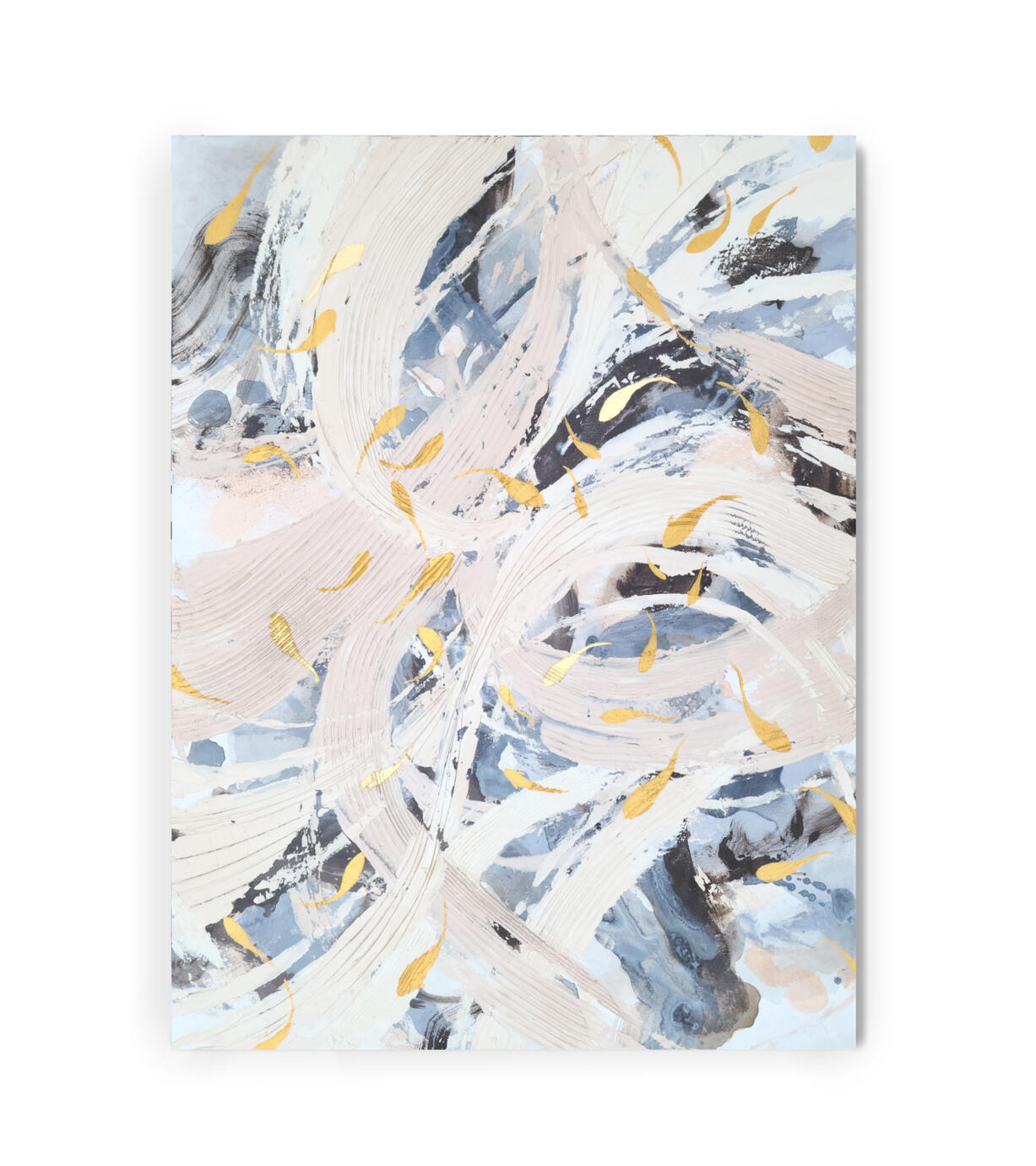 Silver Koi Pond I | 48 x 36