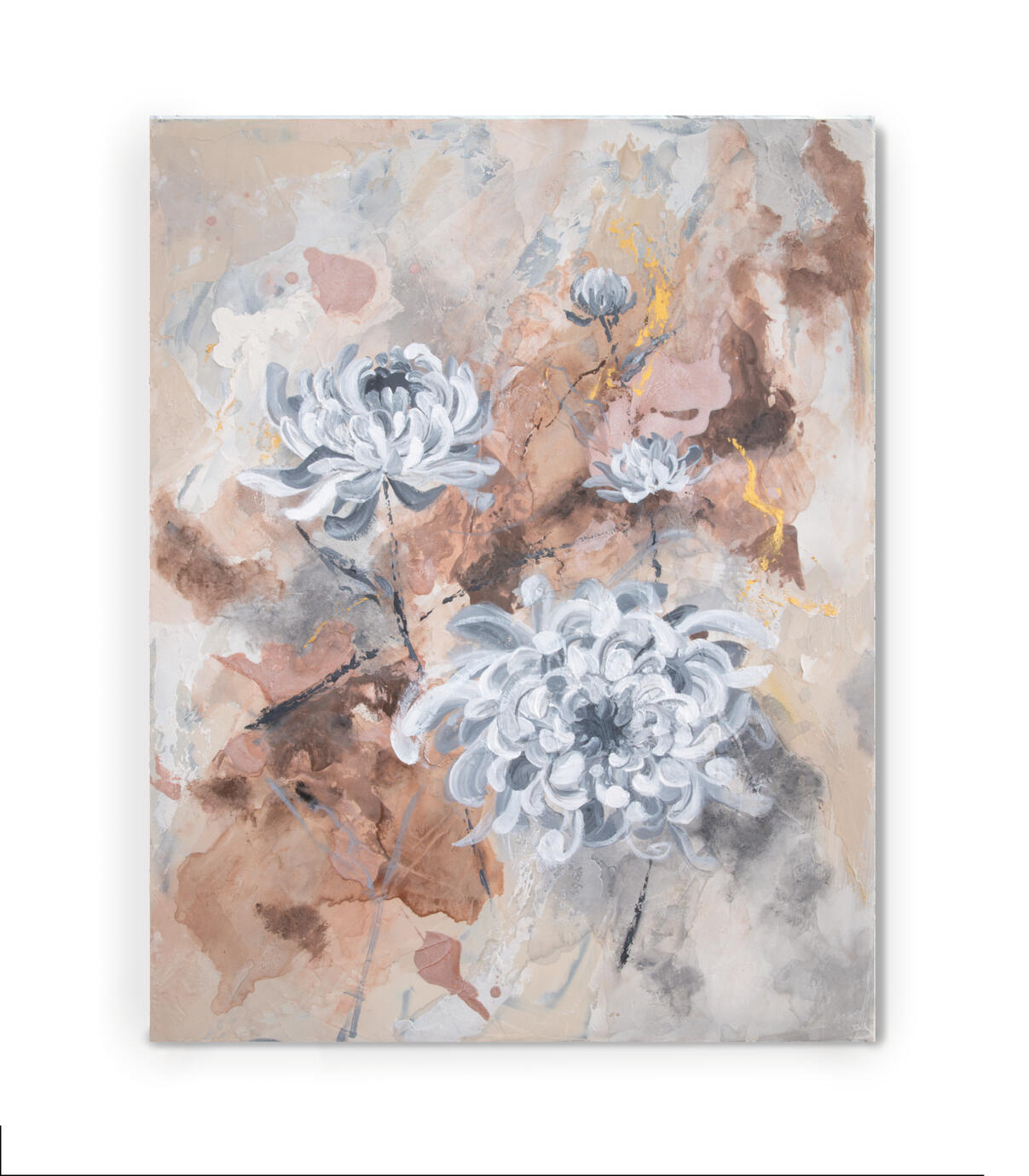 Sepia Chrysanthemums II | 21.5 x 27.5 $1680