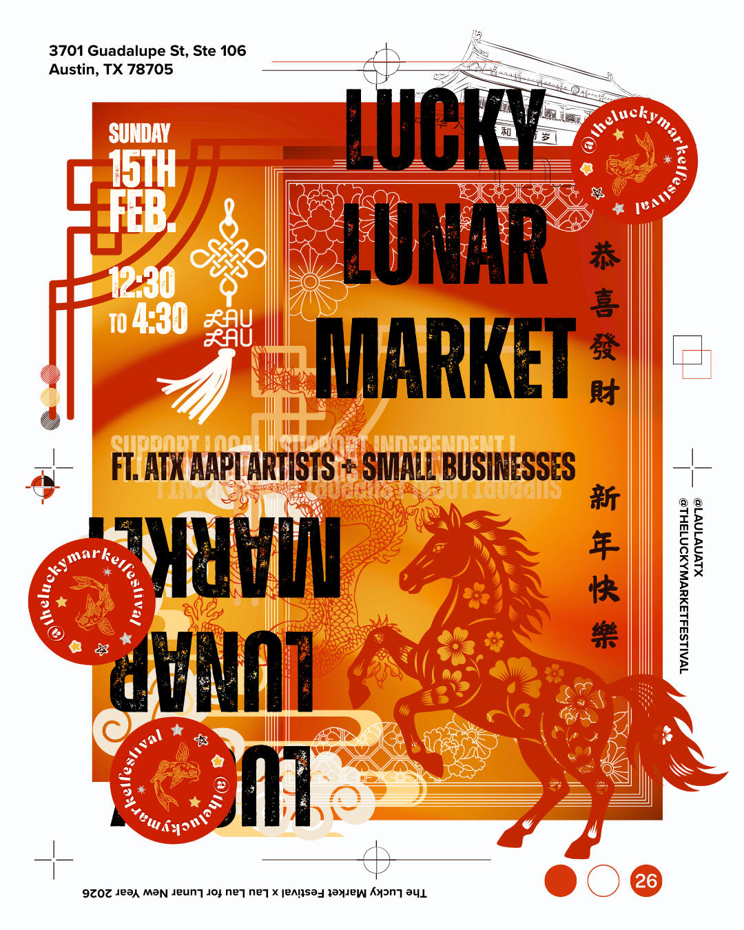 Lunar New Year Market @ Lau Lau