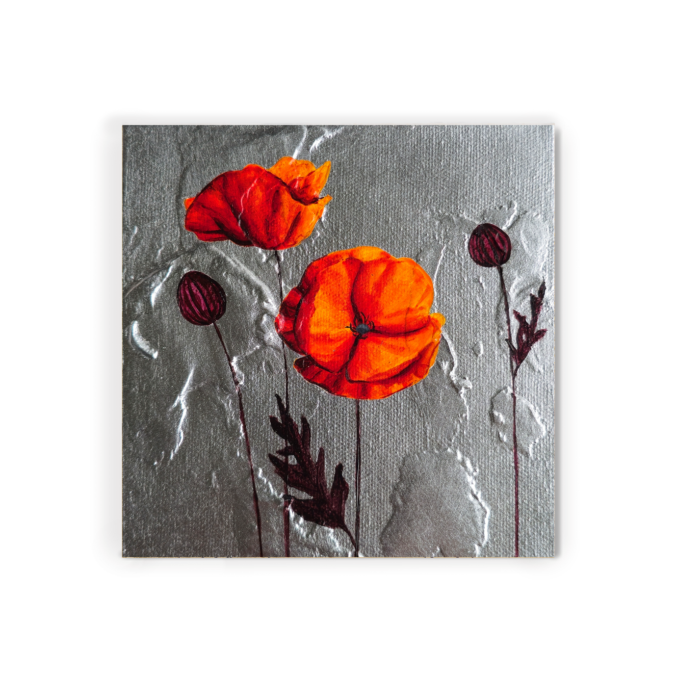 Orange Poppy Posies III | 2026