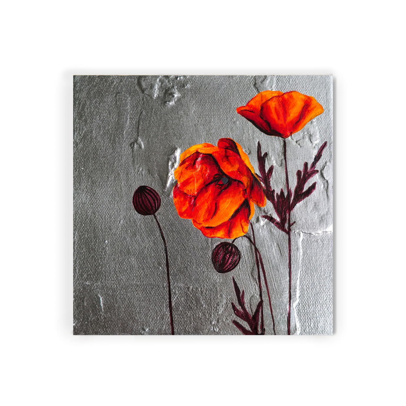 Orange Poppy Posies IV | 2026